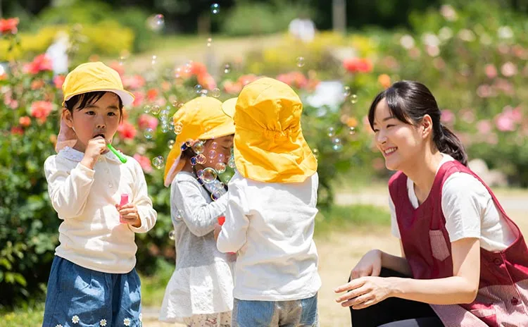 正看護師／日勤のみ／保育園／乳幼児保育の画像