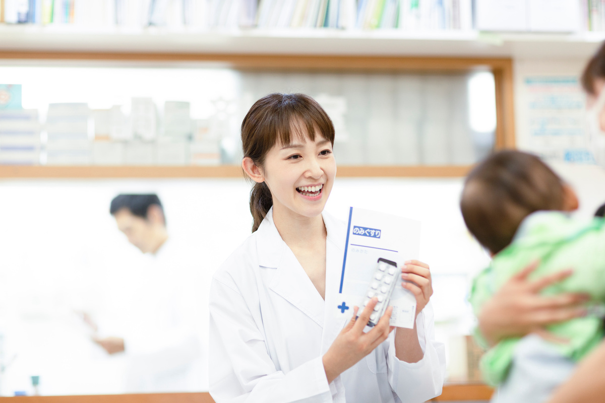 薬剤師の女性