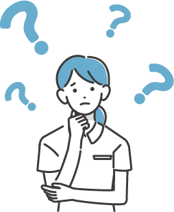 困った薬剤師のイラスト