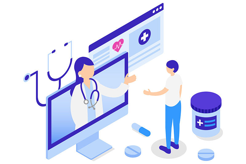 オンライン服薬指導のイメージ